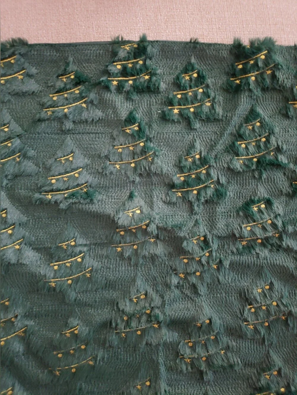 3 Dark Green, Festive Pillow Covers